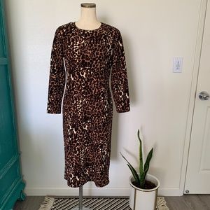 Sonnet James Leopard Reese Dress